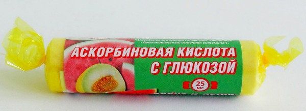 Изображение товара Аскорбиновая кислота гленвитол, 10 таблеток арбуз/дыня (крутка) Аскорбиновая кислота гленвитол, 10 таблеток арбуз/дыня (крутка) фотография