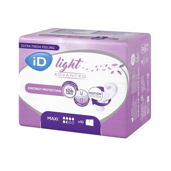 Изображение товара Прокладки урологические Айди Light Advanced Maxi №10 Прокладки урологические Айди Light Advanced Maxi №10 фотография