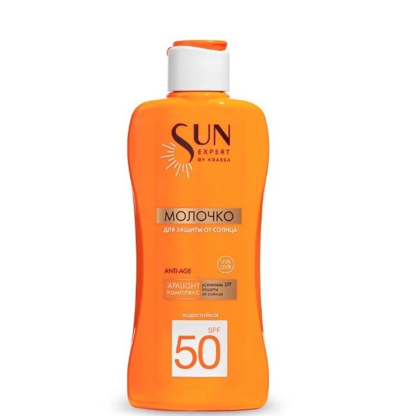 Изображение товара Молочко для защиты от солнца Sun Expert SPF-50 Krassa 180мл Молочко для защиты от солнца Sun Expert SPF-50 Krassa 180мл фотография