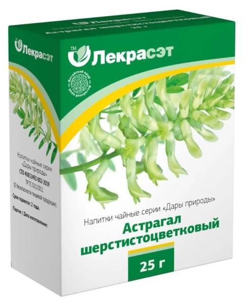 Астрагал шерстистоцветковый (трава) Лекра-сэт, 25 г фотография