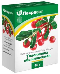 Толокнянка (медвежье ушко) листья, 40 г (Лекра-сэт)