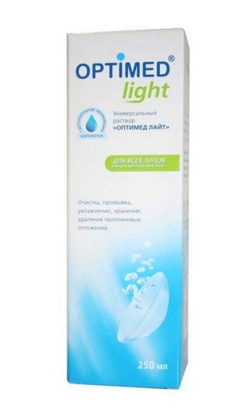 Изображение товара Раствор Optimed light 250 мл Раствор Optimed light 250 мл фотография