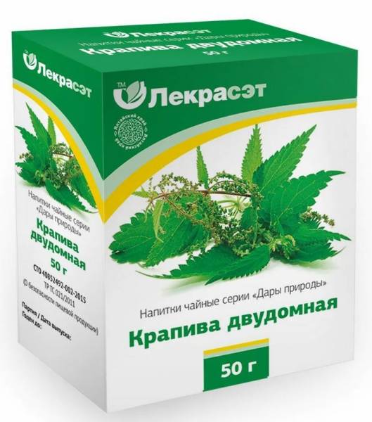 Крапива, листья, 50 г (Лекра-сэт) фотография