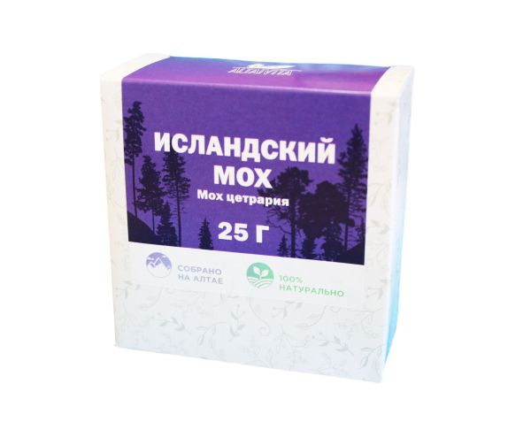 Изображение товара Исландский Мох Алтайвита 25г Исландский Мох Алтайвита 25г фотография
