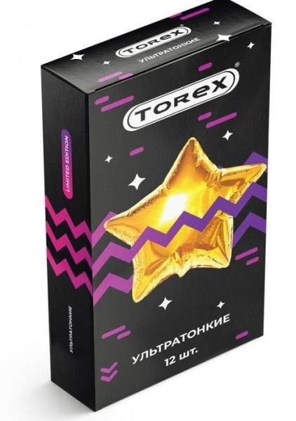 Изображение товара Презервативы Torex Limited Edition ультратонкие 12шт Презервативы Torex Limited Edition ультратонкие 12шт фотография