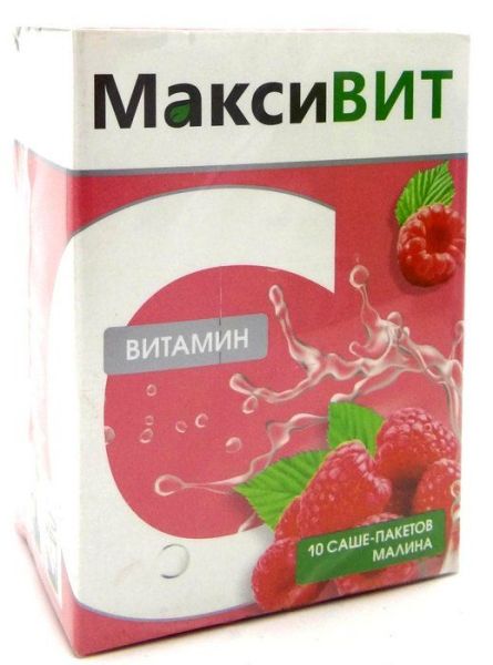Изображение товара Напиток МаксиВит со вкусом Малины 10шт Напиток МаксиВит со вкусом Малины 10шт фотография