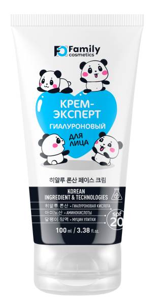 Изображение товара Крем-эксперт для лица Гиалуроновый Фэмили Косметик 100мл Крем-эксперт для лица Гиалуроновый Фэмили Косметик 100мл фотография