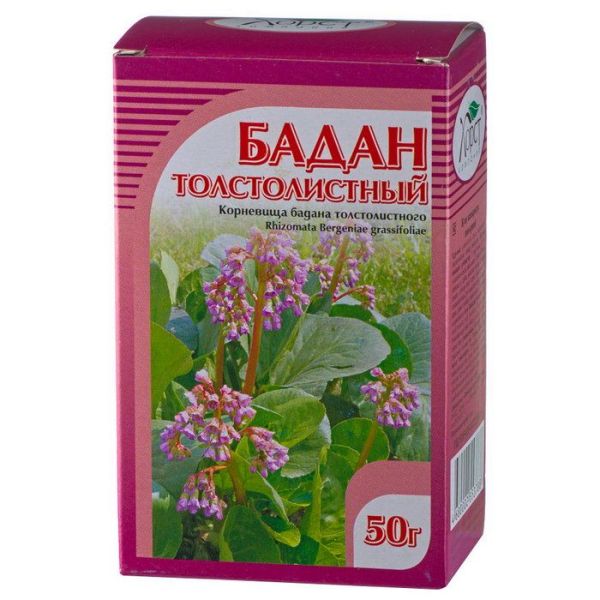 Изображение товара Бадан (корни) толстолистный, 50 г Бадан (корни) толстолистный, 50 г фотография