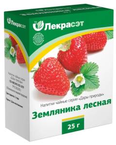 Земляники (лист) чайный напиток, 25 г
